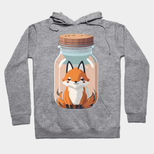 fox inside a jar Hoodie by Majkel&Majkel